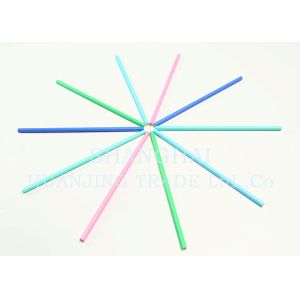 Bar Party Decoration Solid Color Paper Straws Earth Friendly FDA Approved