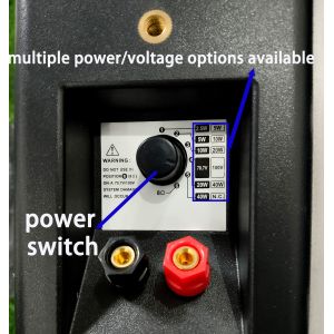 Two Way Wall Speaker 40/20/10/5w/8ohm Individual Tweeter and 6" Woofer Multiple