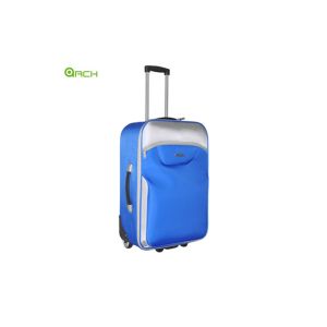 Tapestry Soft Sided Luggage with One Front Pocket and Big Skate Wheels