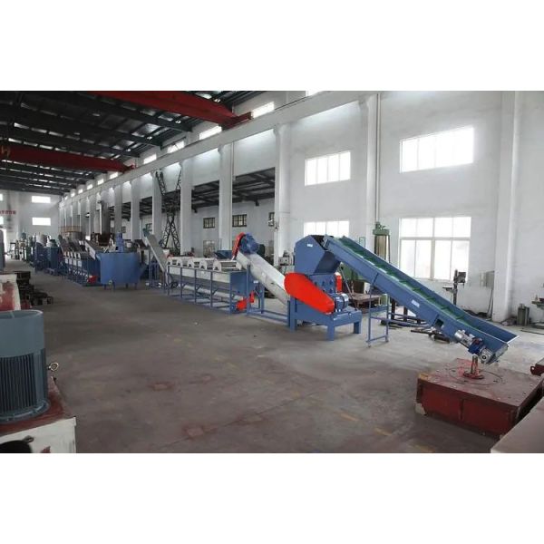 Waste Plastic Shredding Washing Production Line Plastic Recycling PP PE