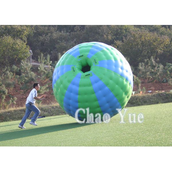 Buy Amazing Outdoor Inflatable Roller Zorb Ball with PVC at wholesale prices