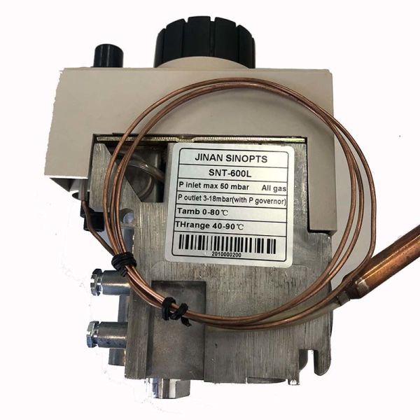 Gas Water Heater Minisit Gas Fryer Thermostat Control Valve 40-90 Degree Gas Thermostatic Valves with Ods