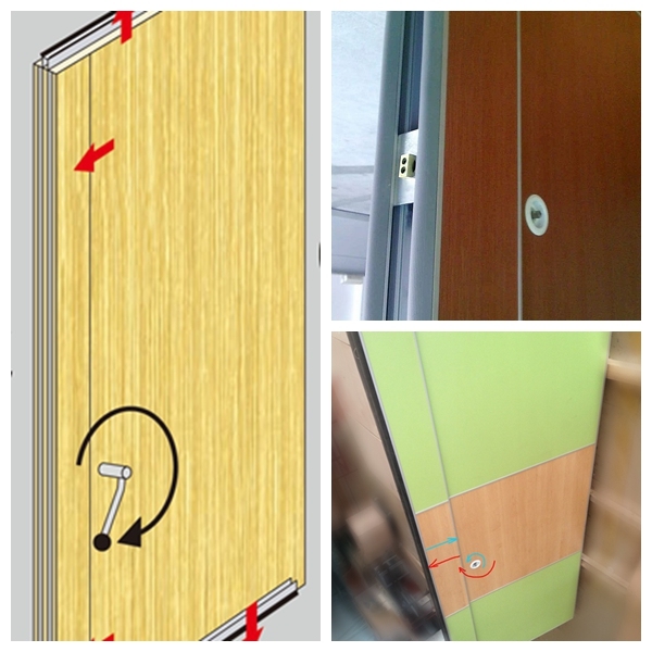 Acoustic Aluminum Edge Movable Partition Wall for Multi-Function Hall