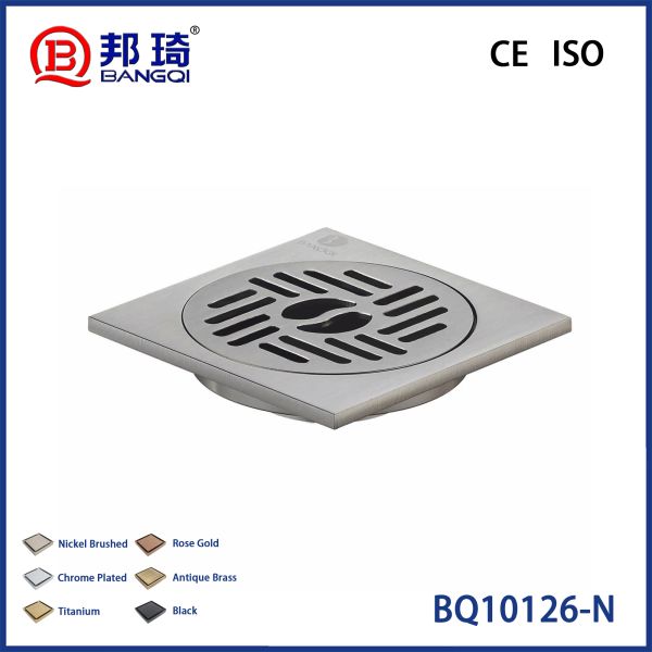 Buy BQ10126-N Brass Floor Drain at wholesale prices