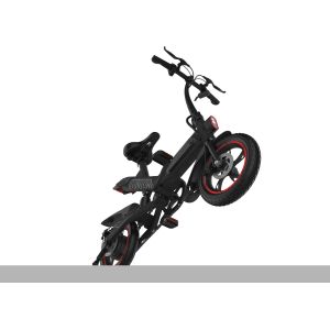 Electric Folding Bike Lightweight , Folding Electric Bicycle Eco - Friendly