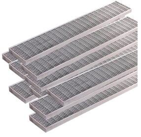 China Plain 500mm Aluminum Sewage Rectangle Floor Drain Cover on sale