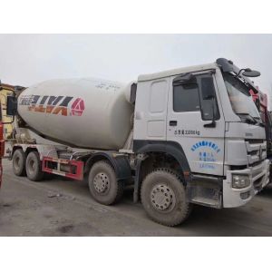 8x4 12 Wheels 12M3 Used Concrete Mixer Truck