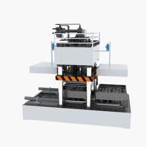 4 Way Entry Recycled Compression Molded Wood Pallet Machine