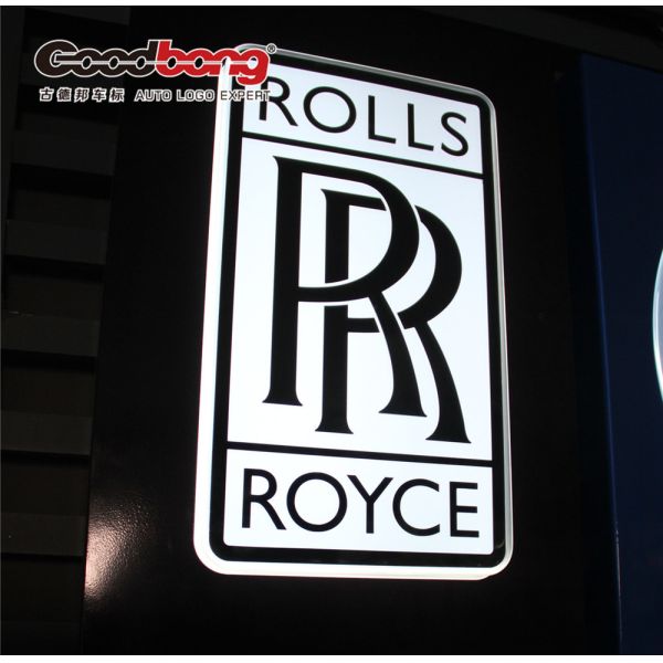 stainless steel color electroplate car exhibition logo