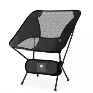 Oxford Quick Open Fishing Camping Folding Moon Chair, Mini Folding Camping Chair