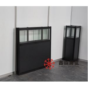 Aluminum Foldable Showcase, rentable foding cabinet for display, exhibition
