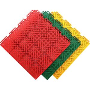 2500N Multicolor Polypropylene Interlocking Outdoor Flooring Multi-use