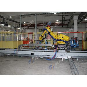 Polishing Engineering Plastics Robot Linear Track / Grinding Robot Rail System