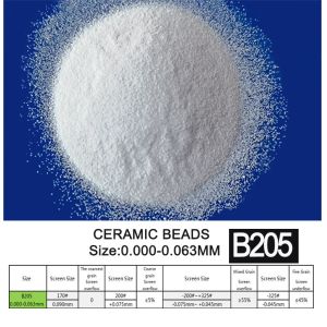 Round B205 Ceramic Bead Blasting For Automatic Sandblasting Machine