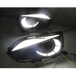 America Honda Jazz fit Car DRL LED Daytime driving Lights aftermarket 2017-2018