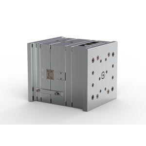 Smartwatch Back Housing / Cold runner / Three-plates mold No.22399