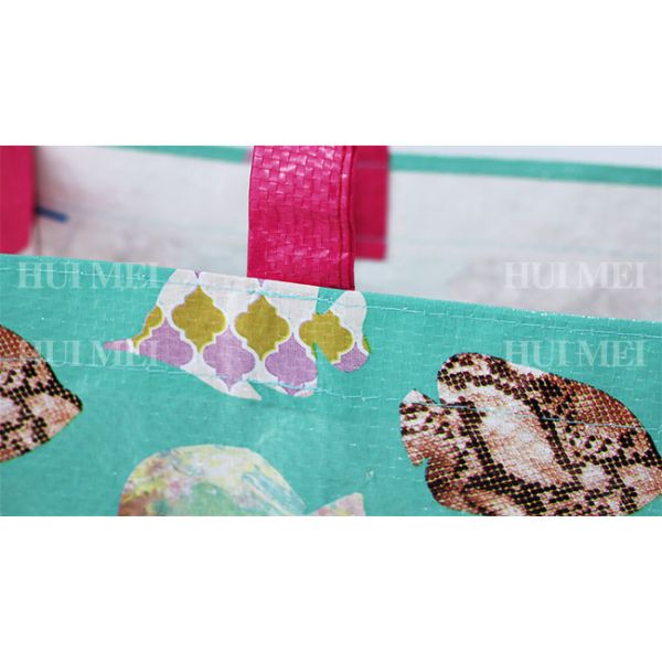 Heat Transfer Polypropylene Woven Bags Anti Pull For Shopping