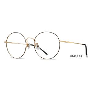 CLASICAL ROUND EYE METAL FRAMES FASHIONABLE MEN WOMEN MYOPIA EYEGLASSES