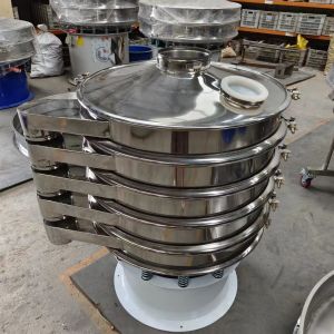High Accuracy Vibratory Screening Machine Stainless 316 Circular For Almond