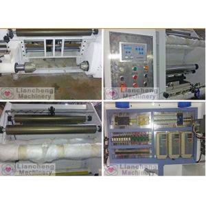 10KW Power Inspection Rewinding Machine Roll Material Diameter Counting