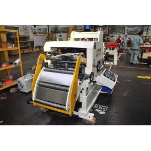 Metal Strip Unwinding Equipment , Double Head Material Rack Punch Feeder