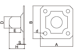Suspension Wheel Gate Door Stopper Adjustable White Zinc Plated