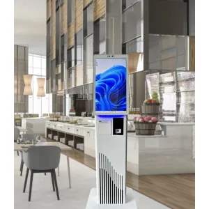 China Advanced Restaurant Self Service Kiosk System with Integrated Ticket Printing on sale