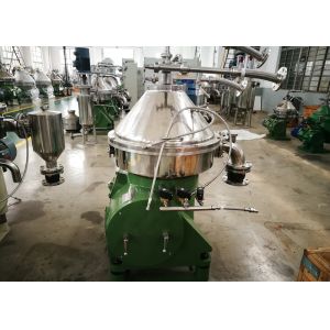 Green Dairy Cream Separator , Industrial Milk Separator DHNZ Series Special