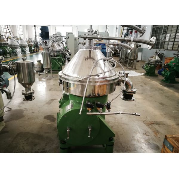 Green Dairy Cream Separator , Industrial Milk Separator DHNZ Series Special