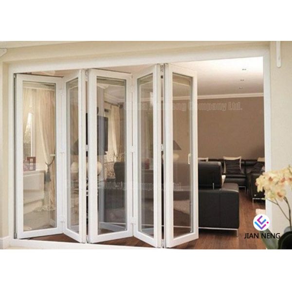Buy Glass Aluminium Sliding Windows , Folding Waterproof White Aluminium Windows at wholesale prices