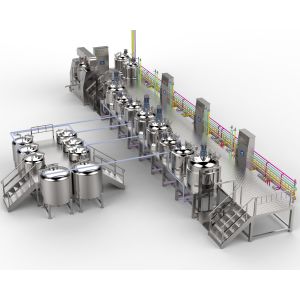 Multifunctional Vacuum Emulsifying Machine Ointment Mixer Machine 50Hz/60Hz