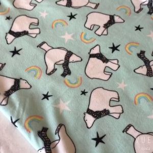 Cartoon Printed Velour Velvet Fabric 150gsm Polyester