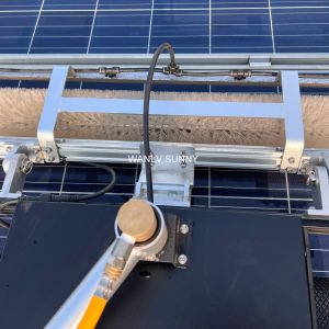 Solar Panel Cleaning Robot with Long-Range Cleaning and Charger After-sales