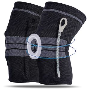 Soft Fabric Cross Training Fitness Wrap Adjustable Knee Support