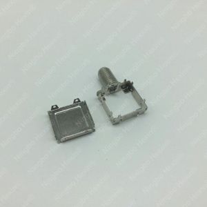 Quality long f connector with shielding cans for sale