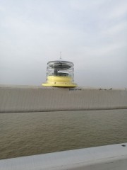 5km 32.5cd Red Solar Powered Low Intensity Obstruction Light