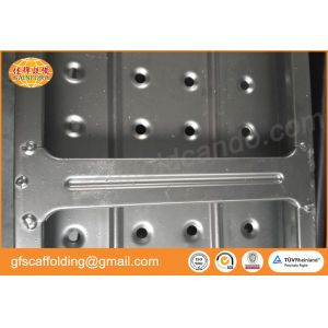 Scaffolding steel plank with 43mm 50mm hooks with 600mm 1800mm for scaffolding