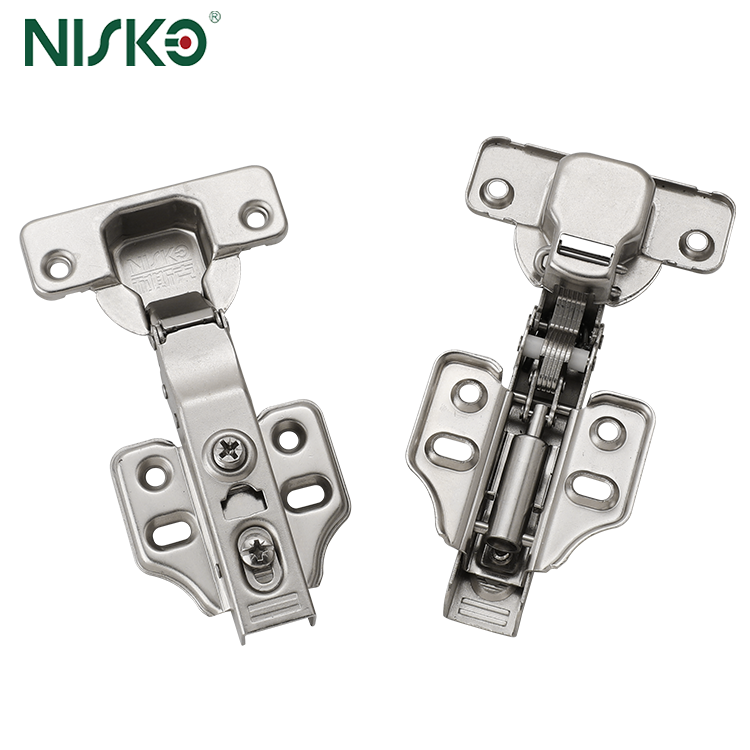 Two Way Soft Close Hinge Slide-On Adjustable Wooden Door Hinge Kitchen Cabinet Hardware