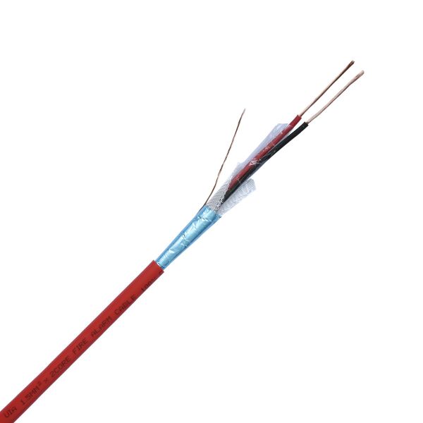 Fire Resistant Cable 2X1.5mm2 Shield Al/Foil with Tinned Copper/Copper Stranded