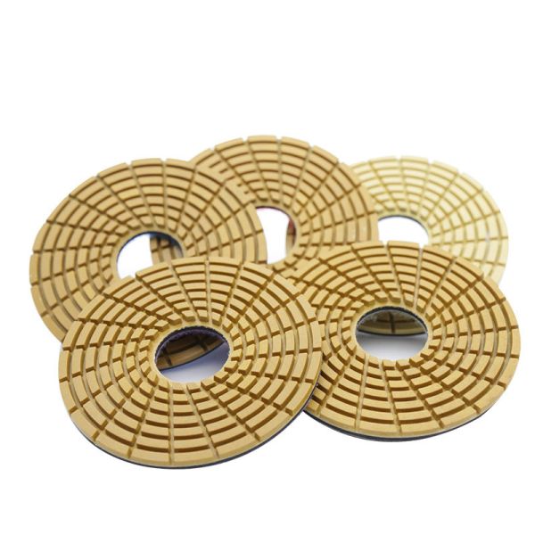 10inch 250mm Dry Resin Concrete Polishing Pads Color Customized