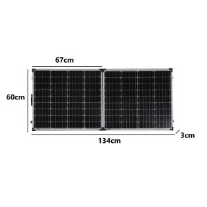 160W 200W 400w Foldable Glass Solar Panels Camping Kits