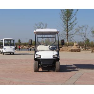 Qingdao export electric golf cart 6 seats 4 wheel golf car good quality hot sale