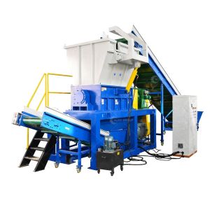 2300KG Big Capacity Waste Cat Shredding Machine Double Shaft Shredder