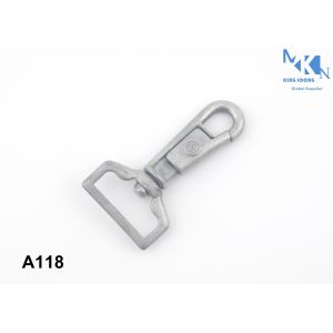 Long Lasting Plating Swivel Snap Hooks For Straps , Light Dog Snap Hook