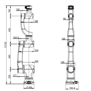 HAN'S E5 With 5KG Payload As Collaborative Robot With CNGBS Robot Gripper For