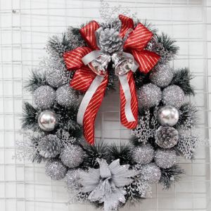 50CM Decorated Christmas Wreaths