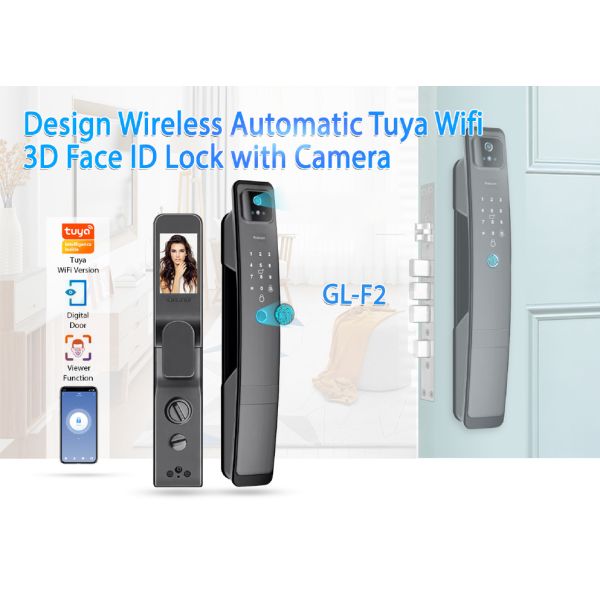 3.5 Inch Large Screen Inside Peephole Smart Door Lock