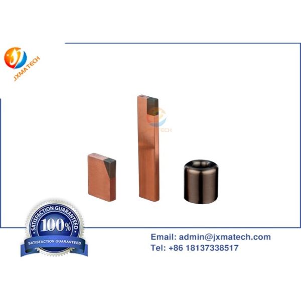 Buy Customized Copper Tungsten Electrodes For High Voltage Anodes / Cathode Discharges at wholesale prices