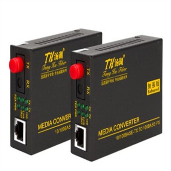 B End HTB-3100-B RJ45 100M Single Fiber Transceiver