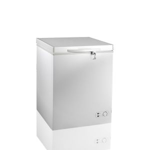 White Coating Deep Chest Freezer 220V / 50Hz With Sliding Glass